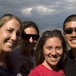 Becky, Lauren, Heather and me